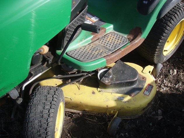 Image for John Deere L130 mower with 48