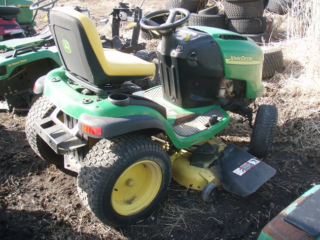 Image for John Deere L130 mower with 48