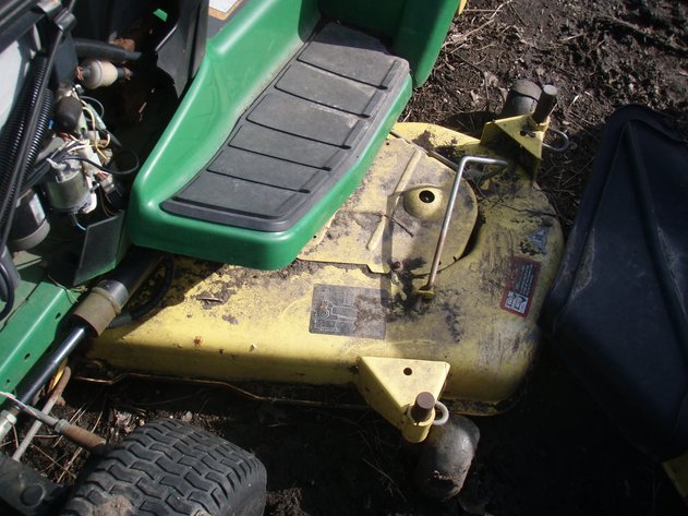Image for John Deere 345 lawn tractor with 54