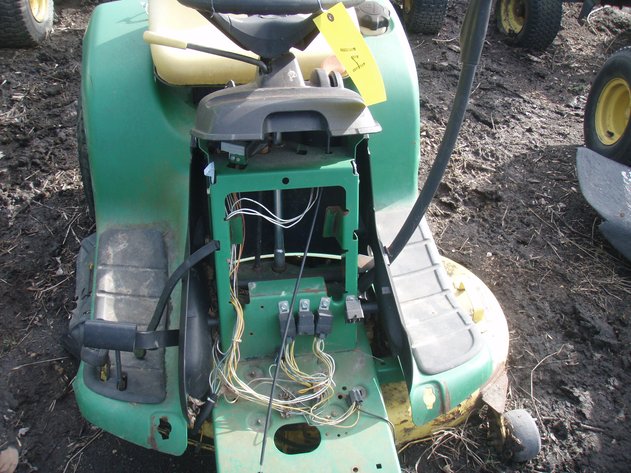 Image for John Deere LT155 with mower deck for parts