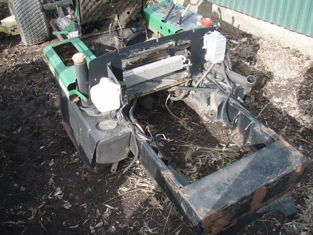 Image for John Deere F935 mower for parts