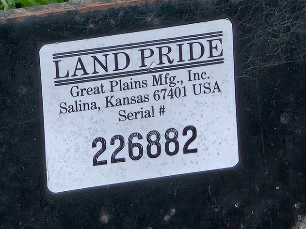 Image for Land Pride back blade