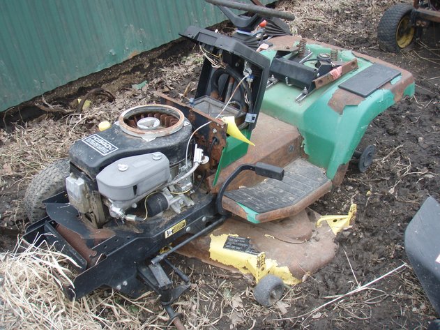 Image for John Deere 260 mower for parts