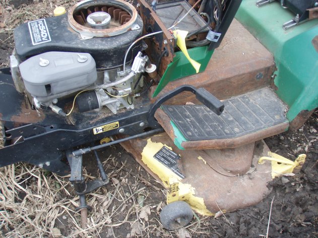 Image for John Deere 260 mower for parts