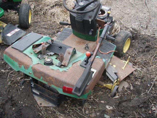 Image for John Deere 260 mower for parts