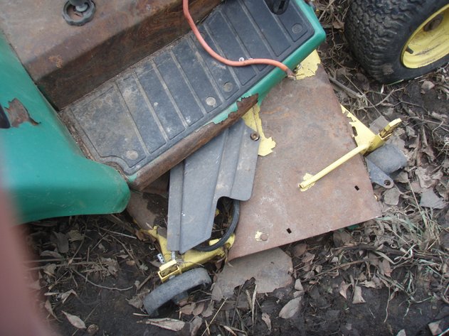 Image for John Deere 260 mower for parts