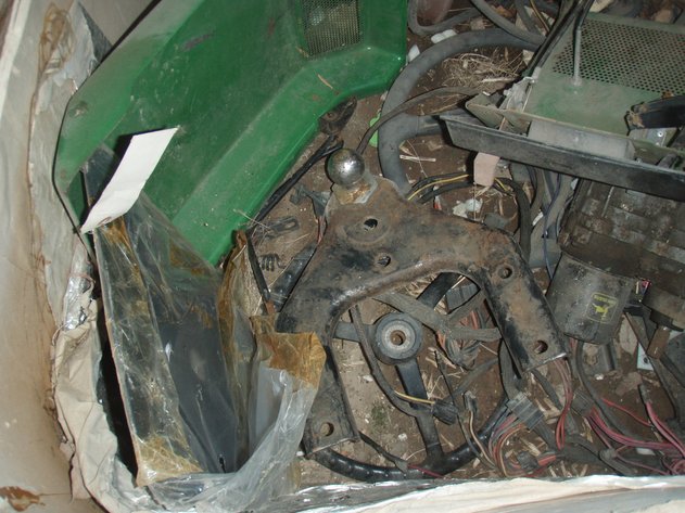 Image for Misc John Deere parts in tote