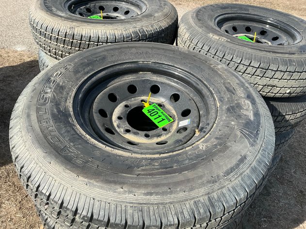 Image for (5) Castle Rock 235/85R16 radial tires F on 16x8 rims