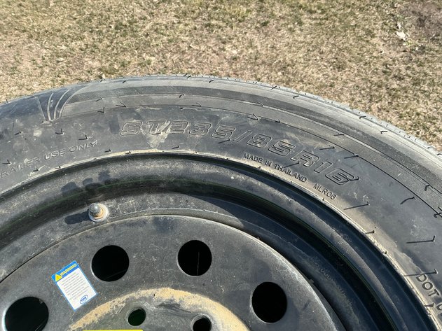 Image for (5) Castle Rock 235/85R16 radial tires F on 16x8 rims