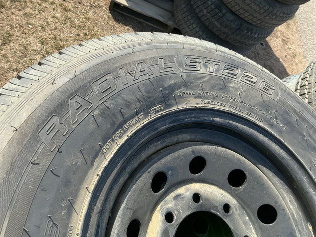 Image for (5) Castle Rock 235/85R16 radial tires F on 16x8 rims