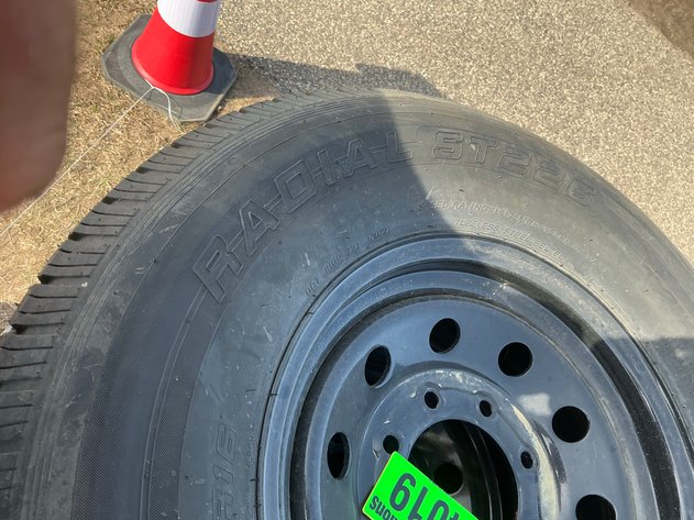 Image for Castle Rock 235/85R16 radial tires F on 16x8 rims