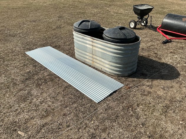 Image for Farmaster stock tank w/(2) plastic bins