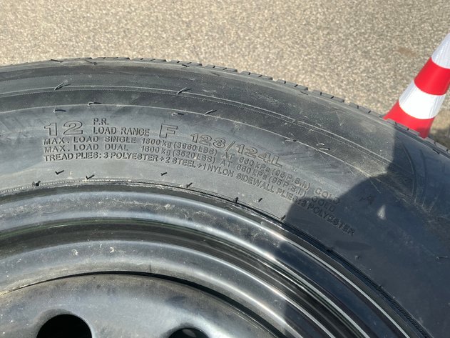 Image for (5) Castle Rock 235/85R16 radial tires F on 16x8 rims