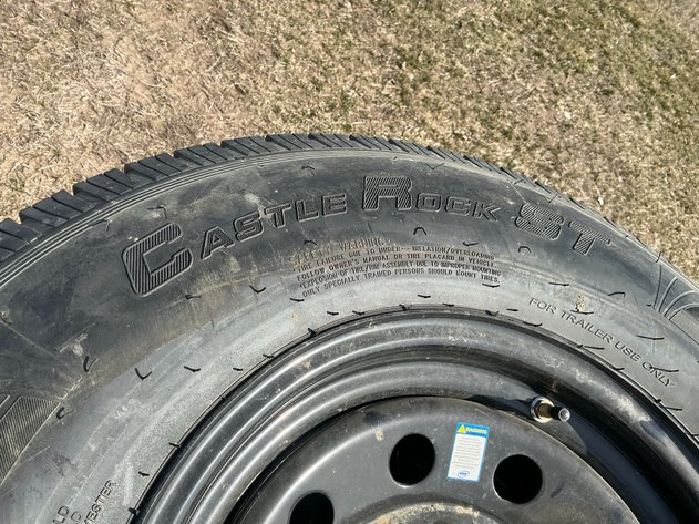 Image for (5) Castle Rock 235/85R16 radial tires F on 16x8 rims