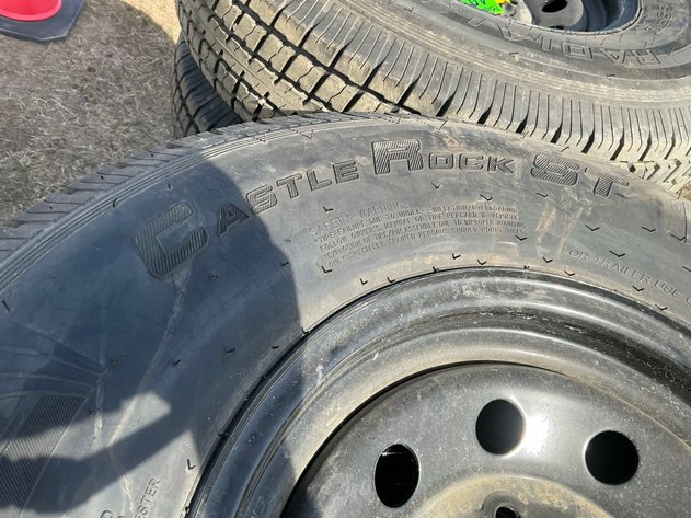 Image for (5) Castle Rock 235/85R16 radial tires F on 16x8 rims