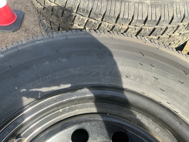 Image for (5) Castle Rock 235/85R16 radial tires F on 16x8 rims