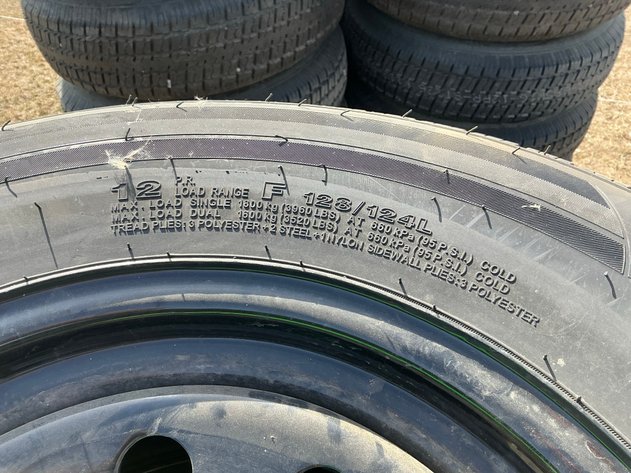 Image for (5) Castle Rock 235/85R16 radial tires F on 16x8 rims