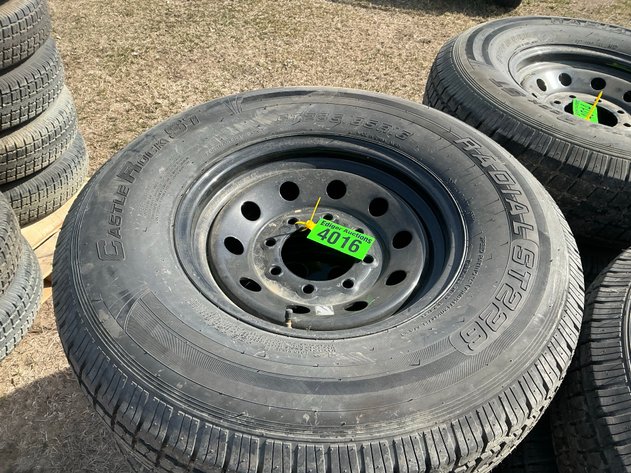 Image for Castle Rock 235/85R16 radial tires F on 16x8 rims