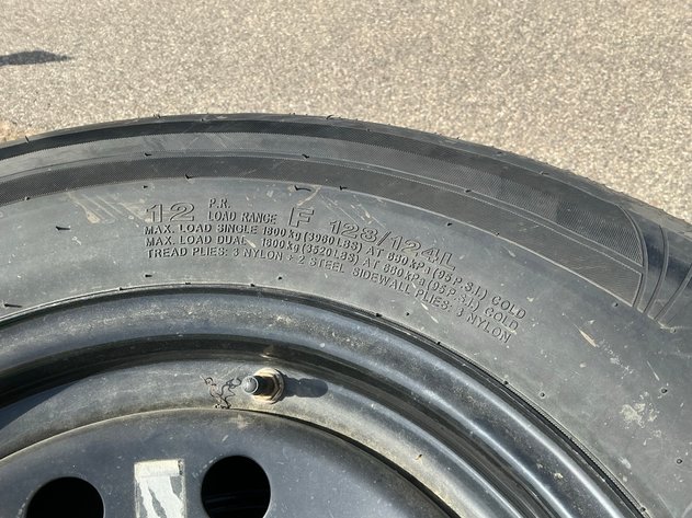 Image for Castle Rock 235/85R16 radial tires F on 16x8 rims