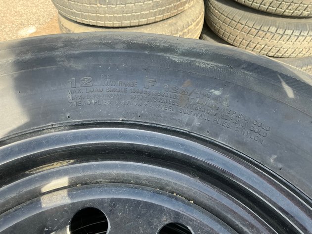 Image for (5) Castle Rock 235/85R16 radial tires F on 16x8 rims