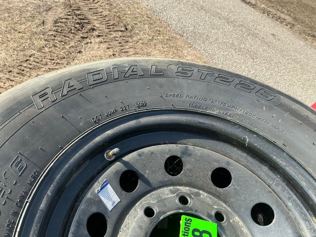 Image for (5) Castle Rock 235/85R16 radial tires F on 16x8 rims