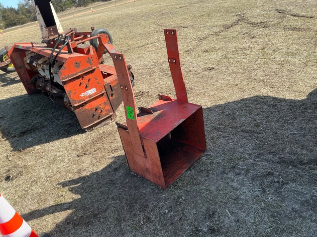 Image for Rock box off of Case tractor