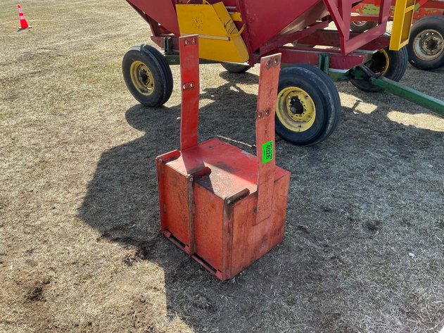 Image for Rock box off of Case tractor