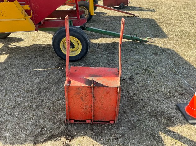 Image for Rock box off of Case tractor