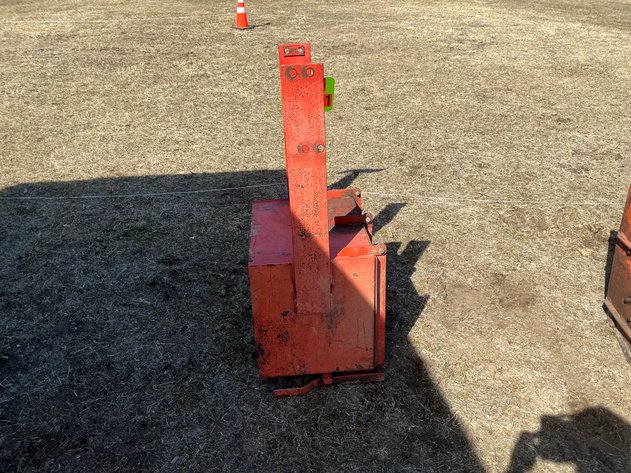 Image for Rock box off of Case tractor