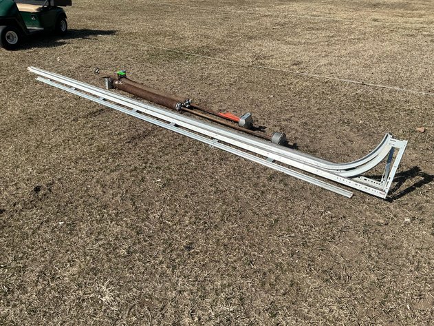 Image for 14' H x 20' W garage door springs and rails