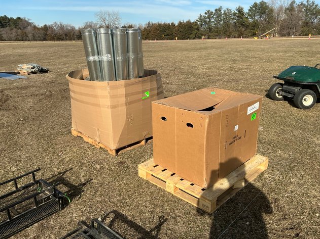 Image for Smoke kit with sheet metal pipe duct