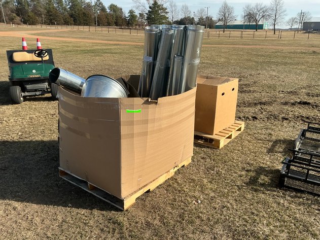 Image for Smoke kit with sheet metal pipe duct