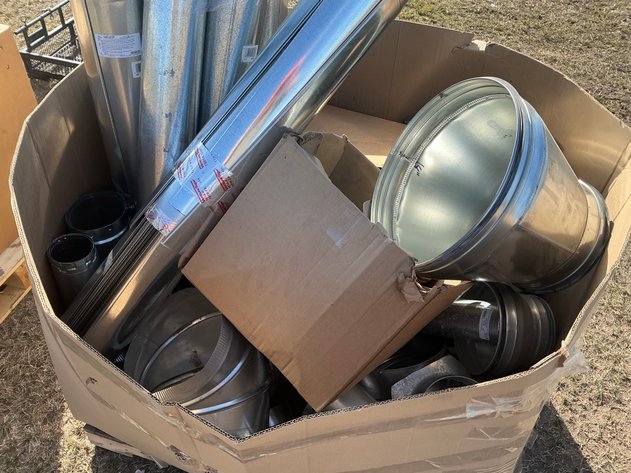 Image for Smoke kit with sheet metal pipe duct