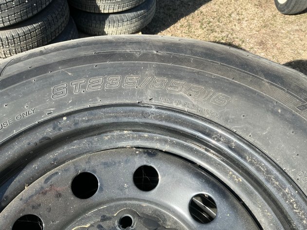 Image for (5) Castle Rock 235/85R16 radial tires F on 16x8 rims