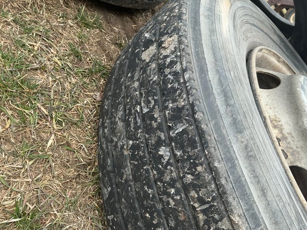 Image for (3) 22.5 semi tires