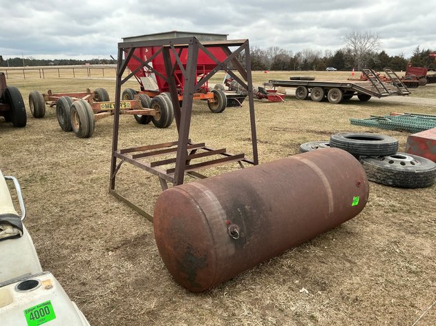Image for Fuel barrel on stand