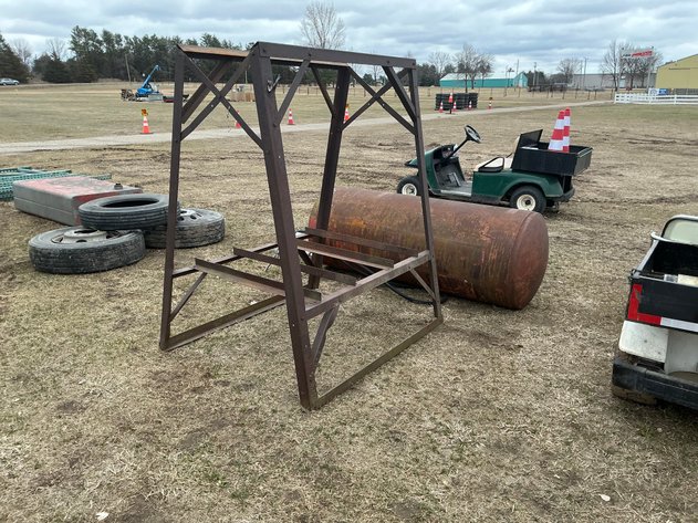 Image for Fuel barrel on stand