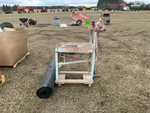 Image for Concrete table saw on cart