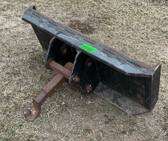 Image for Receiver hitch skid loader attachment