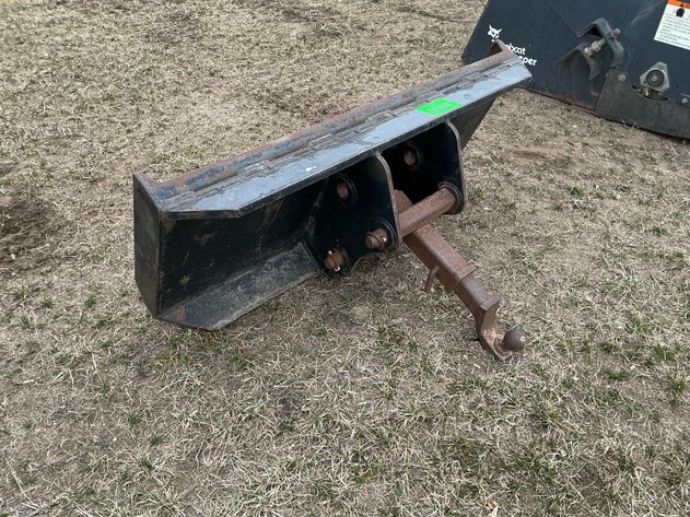 Image for Receiver hitch skid loader attachment