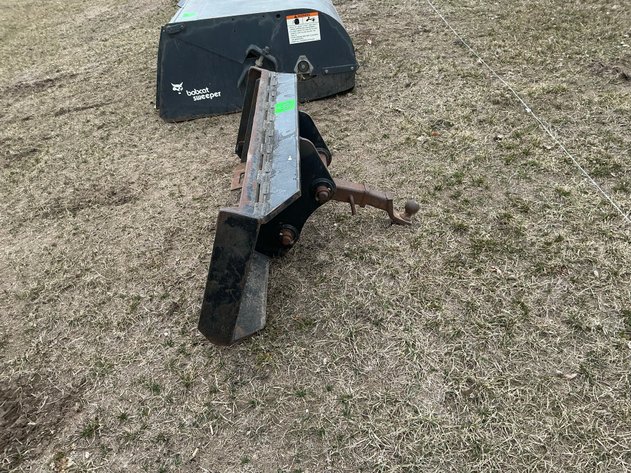 Image for Receiver hitch skid loader attachment