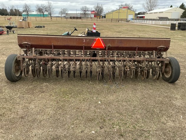 Image for International 12' grain drill with grass seeder