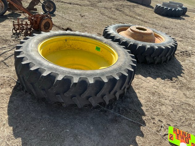 Image for Pair of 18.4-46 Firestone Radial Tractor Tires