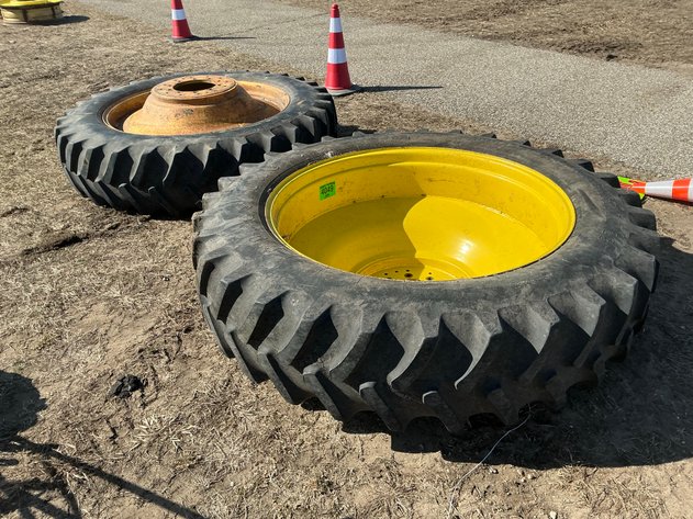 Image for Pair of 18.4-46 Firestone Radial Tractor Tires