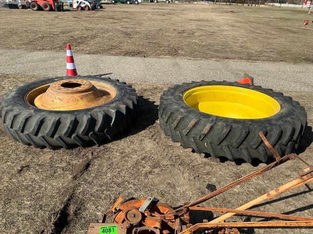 Image for Pair of 18.4-46 Firestone Radial Tractor Tires