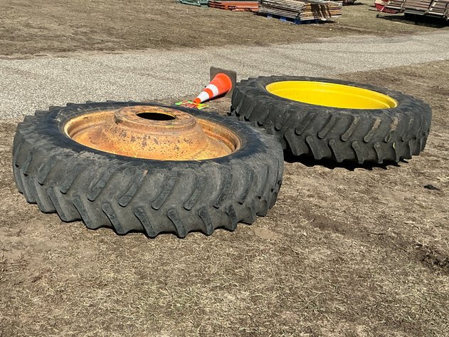 Image for Pair of 18.4-46 Firestone Radial Tractor Tires