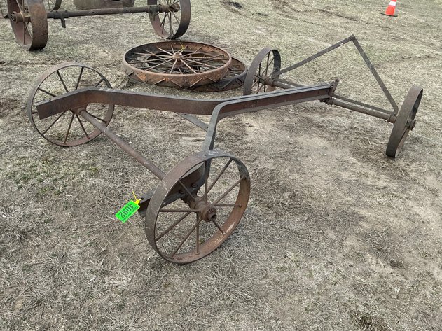 Image for Frame on (4) steel wheels