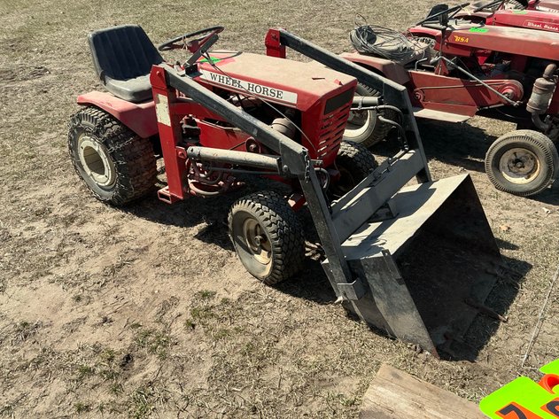 Image for Wheel Horse garden tractor and Work Horse 10 loader