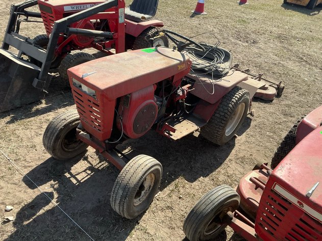 Image for Wheel Horse garden tractor w/deck