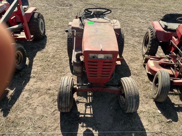 Image for Wheel Horse garden tractor w/deck